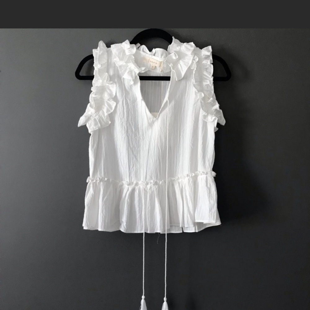 Franco White Top